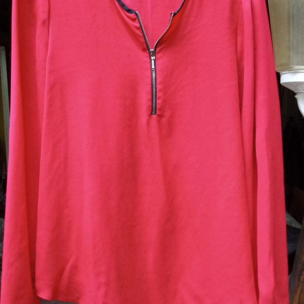 Investments Women's Red Blouse